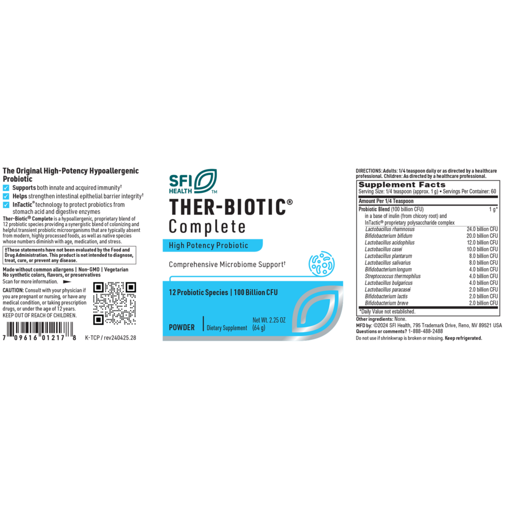Ther-Biotic® Complete Powder, 64 g