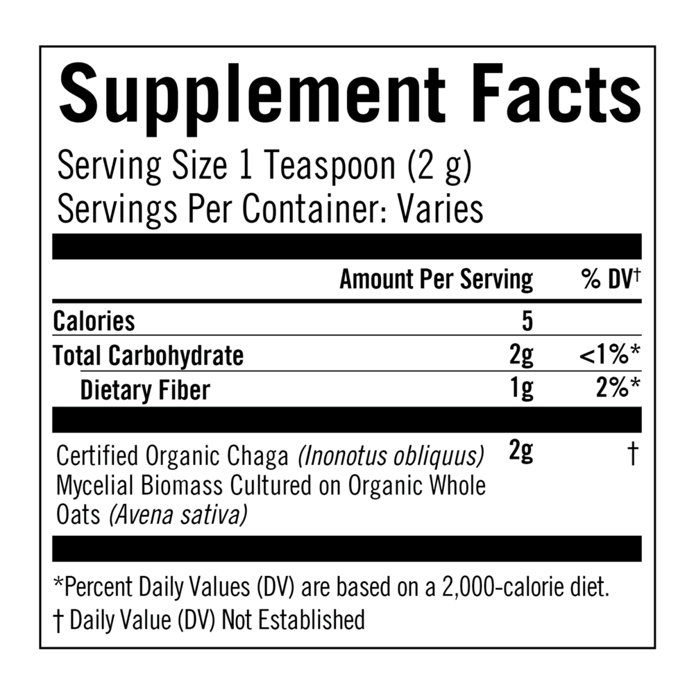 Chaga, 200 Grams , Form_Powder