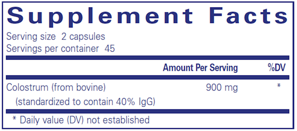 Colostrum , Pure