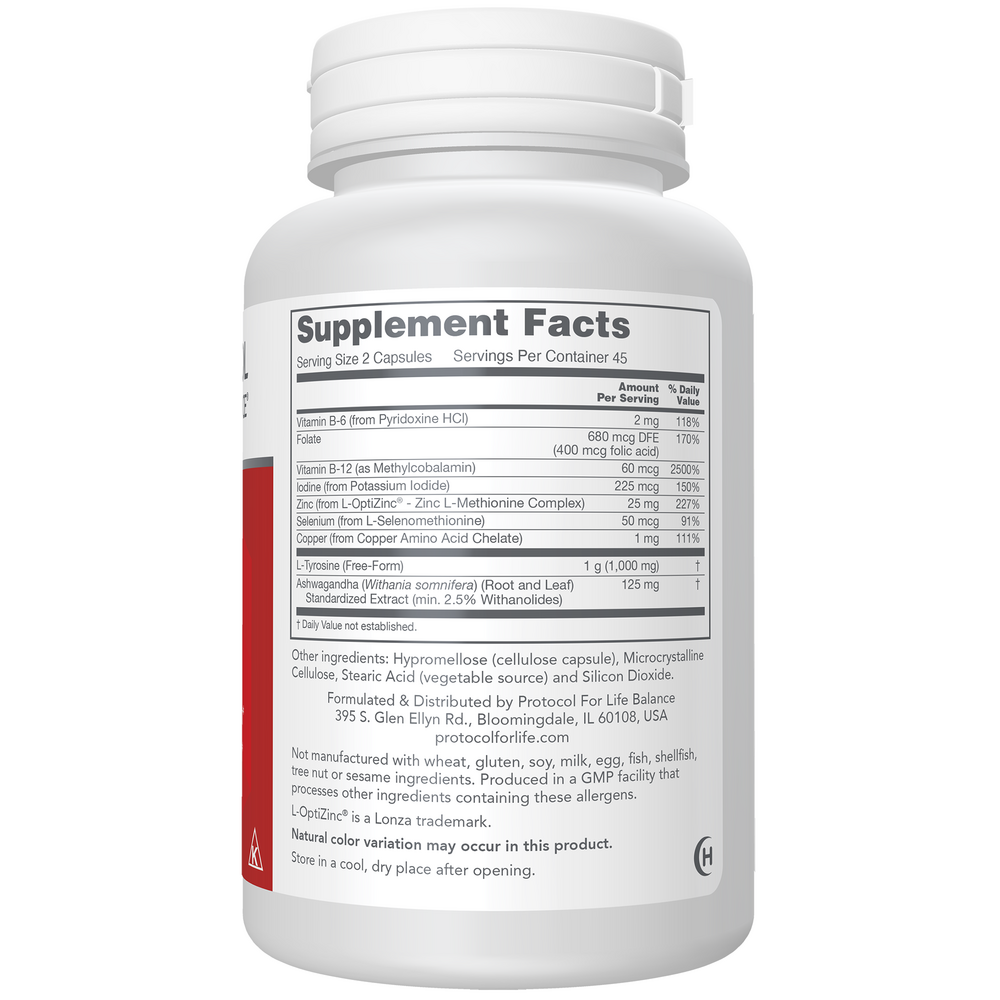Ortho Thyroid, 90 Capsules , Brand_Protocol for Life Balance capsules Form_Capsules Requires Consultation Size_90 Capsules