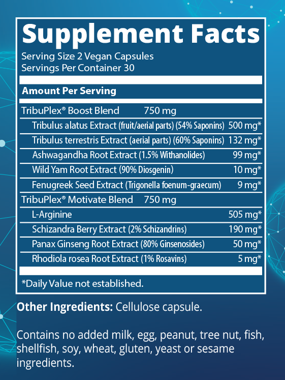 TribuPlex 750, 60 capsules