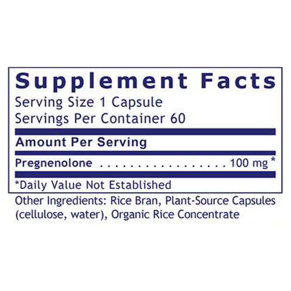 Premier Pregnenolone, 60 Capsules , Brand_Premier Research Labs capsules Form_Capsules Requires Consultation Size_60 Capsules