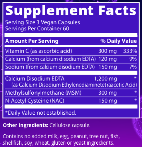 Cardio Chelate™ with EDTA, 180 Vegetarian Capsules