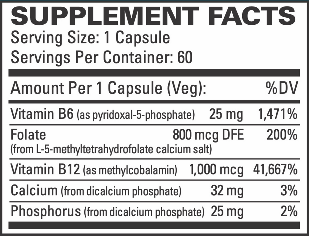 Active B Complex, 60 Vegetarian Capsules