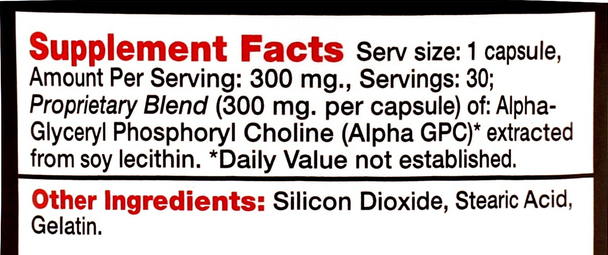 Cogni-Spark, 30 Capsules