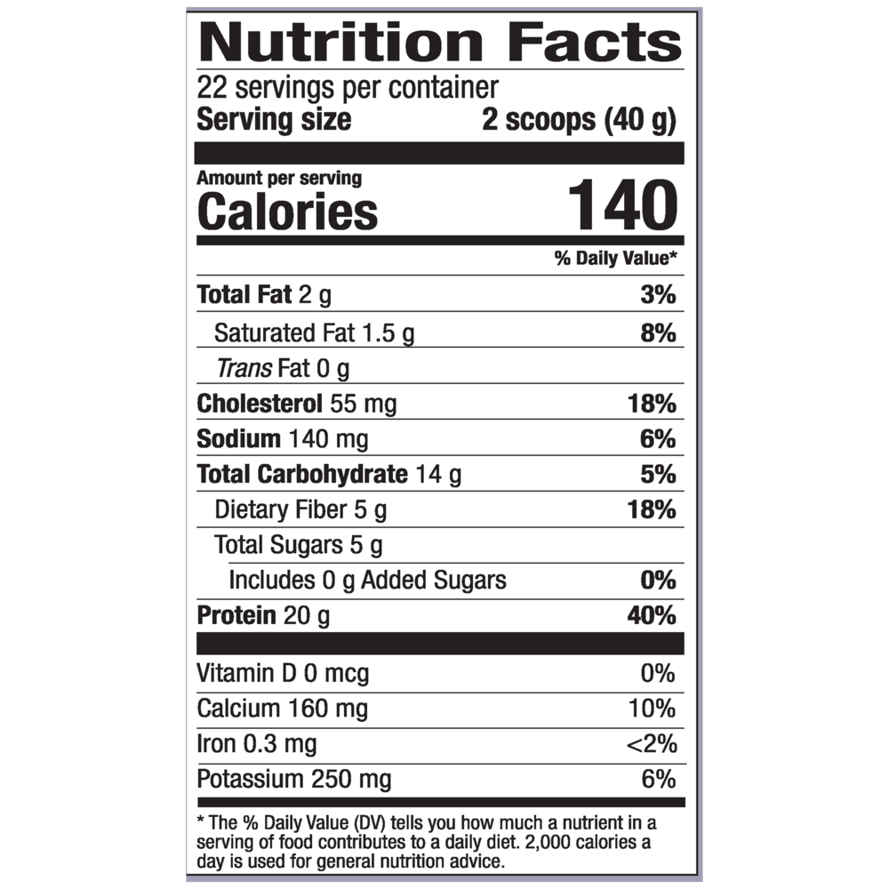 Pure Power Protein Vanilla, 880 g Powder