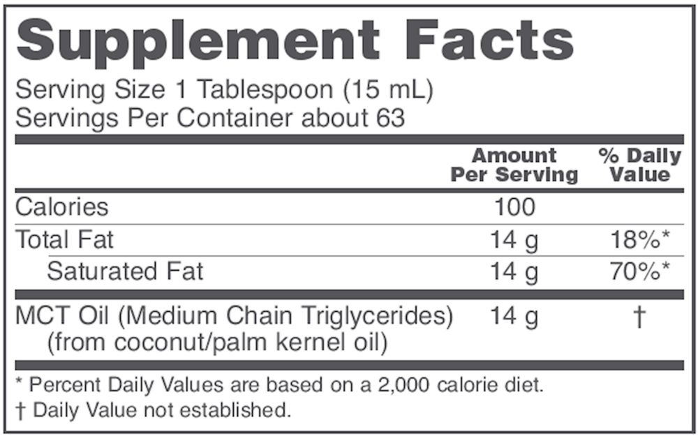 MCT Oil, 946 Milliliters , Brand_Protocol for Life Balance Form_Liquid liquid Requires Consultation Size_946 Milliliters