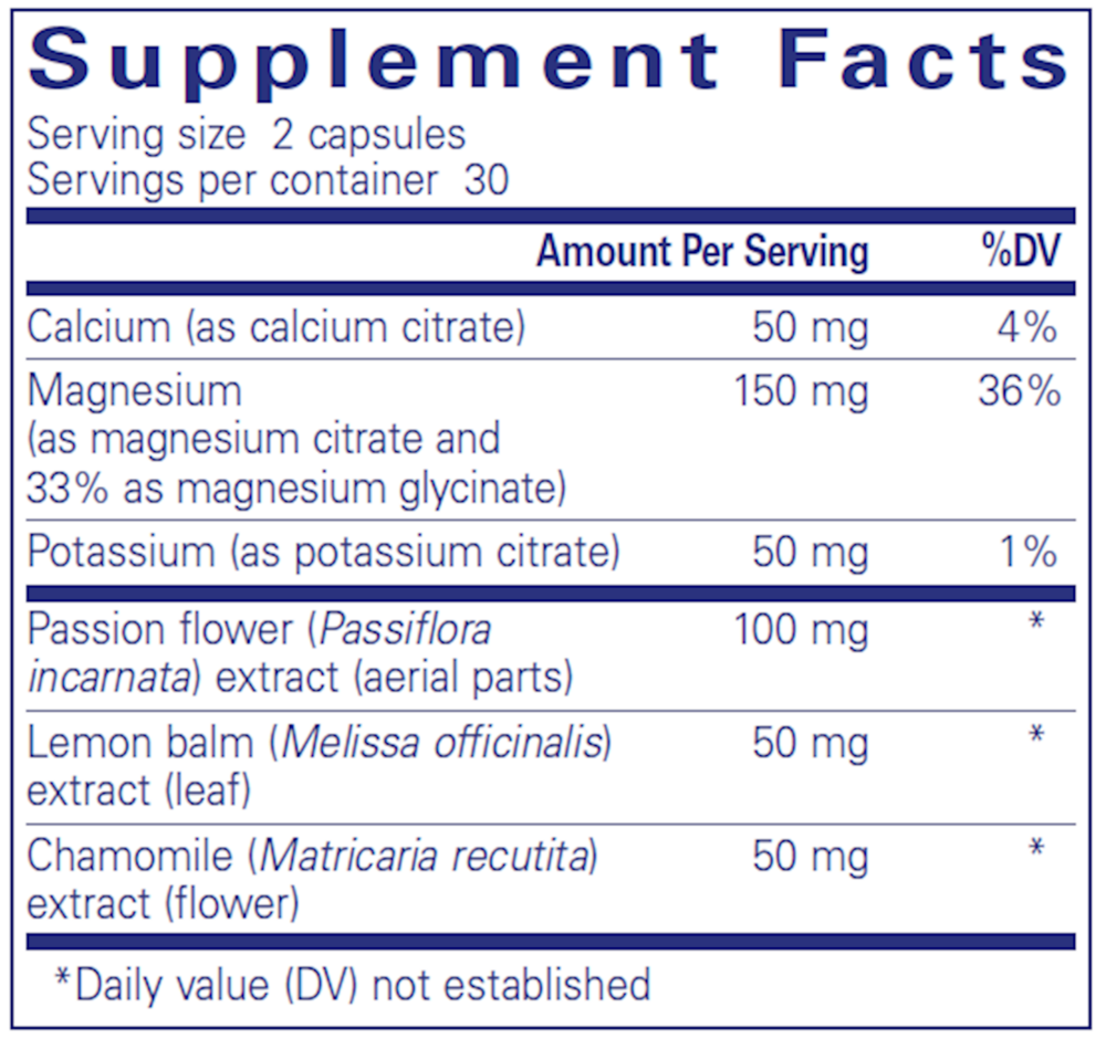 Muscle Cramp/Tension Formula, 60 Capsules , Brand_Pure Encapsulations caps Emersons
