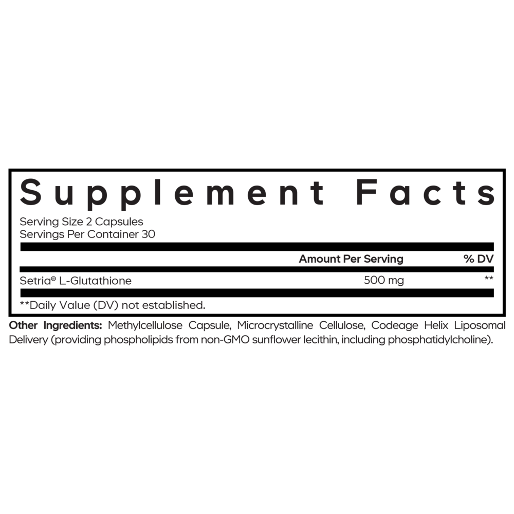 Liposomal Glutathione Setria, 60 Capsules