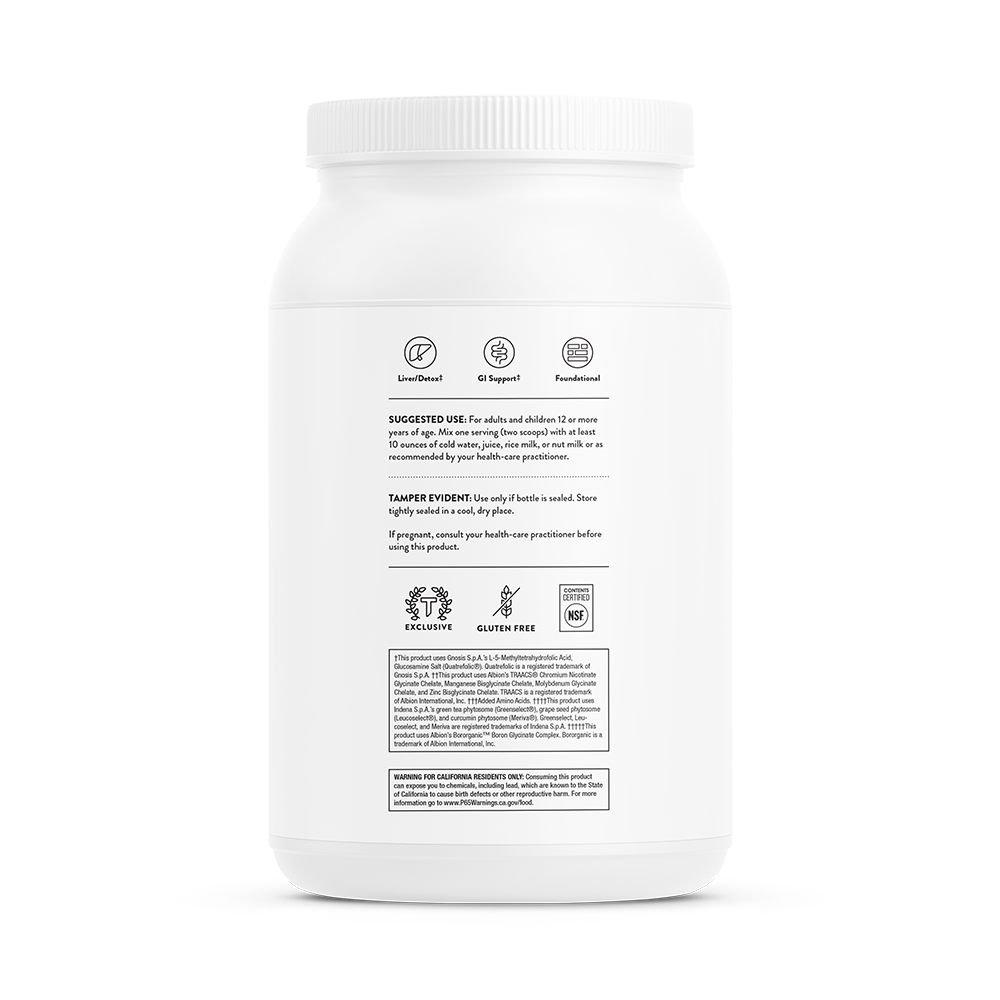 MediClear-SGS Vanilla, 978 g Powder , Brand_Thorne Research Form_Powder Size_978 g