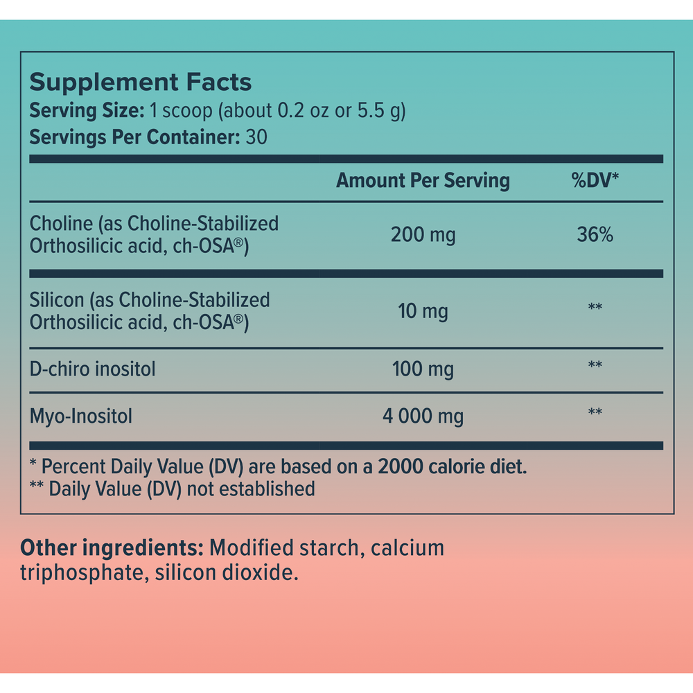 HerHarmony – Myo-Inositol & ch-OSA® Blend for Cycle & Skin Support, 168 g Powder