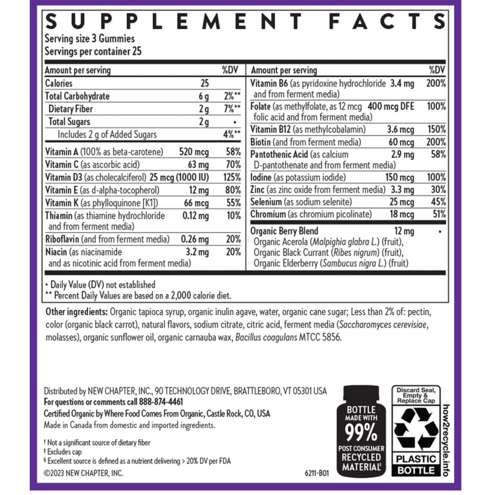 Women's Multivitamin Gummies, 75 Gummies