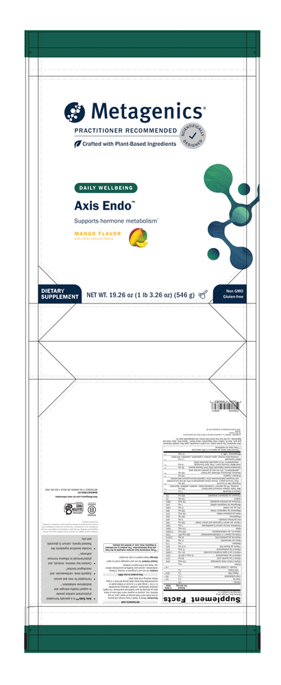 Axis Endo™ (formerly Estrium), Mango Flavor, 19.26 Oz (546 g) Powder , Emersons Form_Powder powder