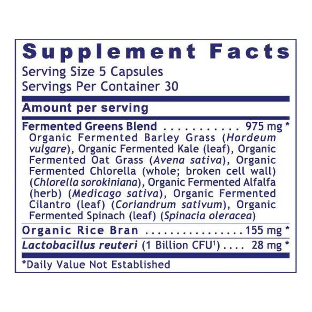 Premier Fermented Greens, 150 Capsules , Brand_Premier Research Labs capsules Form_Capsules Requires Consultation Size_150 Capsules