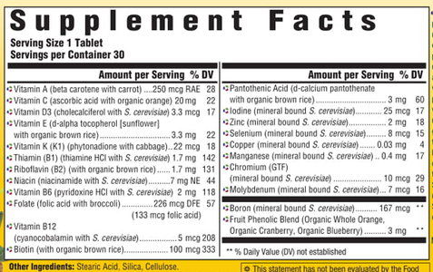 Kids One Daily Multivitamin, 30 Tablets