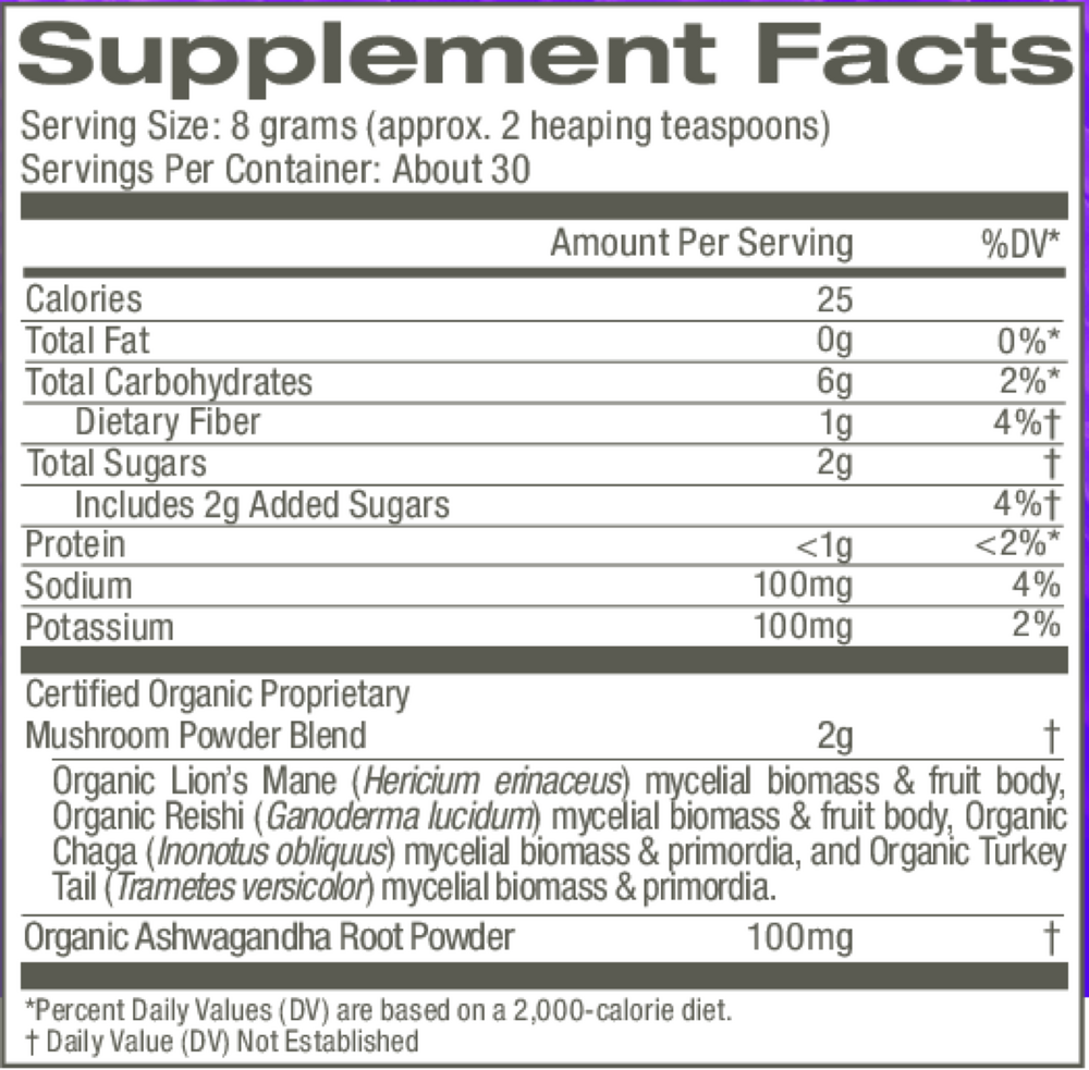Mushroom Hot Chocolate Blend, 240 Grams , Form_Powder