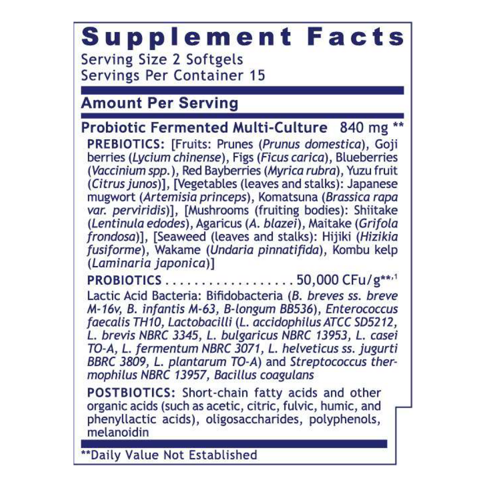 Premier Probiotic Caps, 30 Softgels , Brand_Premier Research Labs Form_Softgels Requires Consultation Size_30 Softgels softgels