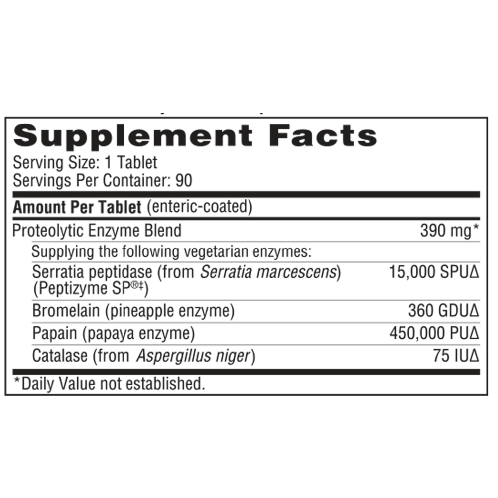 Serralase™, 90 Tablets