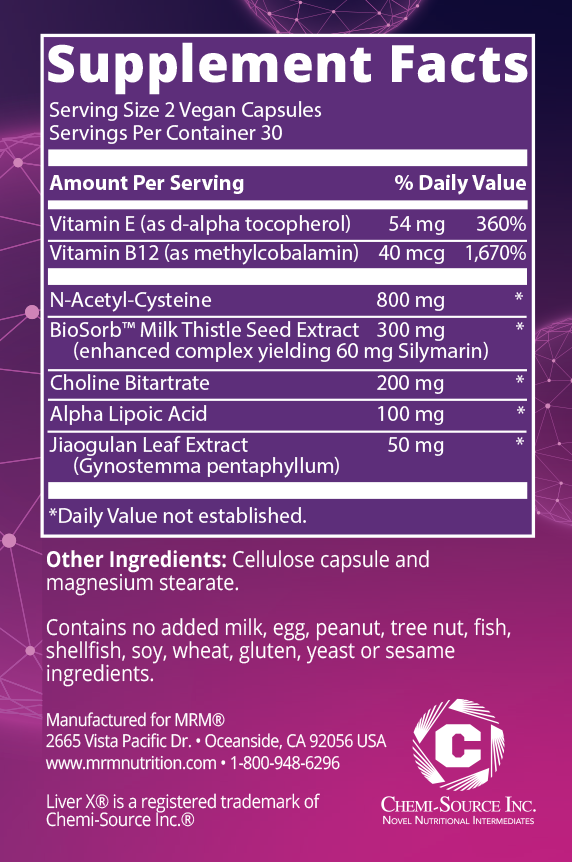 Liver X®, 60 capsules