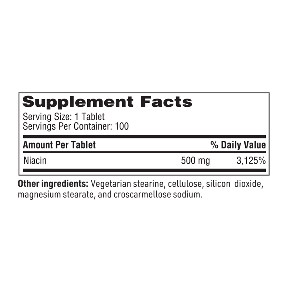 Niacin-SR, 100 Tablets