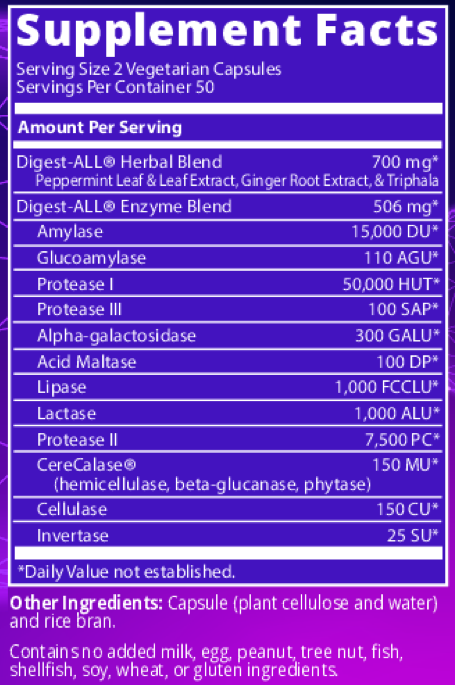 Digest-All, 100 capsules