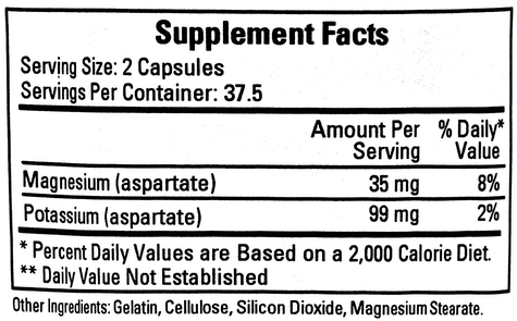 Isotonic Mineral Formula 1, 75 Capsules