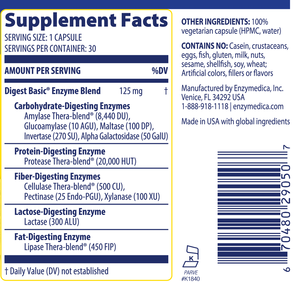 Digest Basic, 30 Capsules