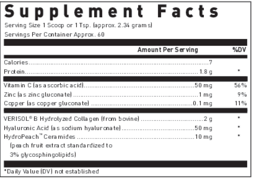 Hydrolyzed Collagen+, 140 g Powder