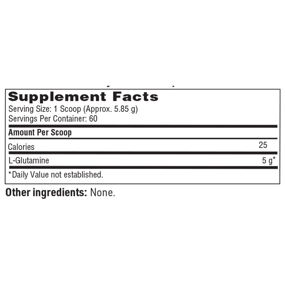 L-Glutamine Powder, 351 g