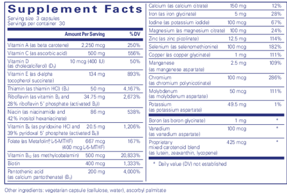 Nutrient 950®, 90 Capsules , Brand_Pure Encapsulations caps Emersons