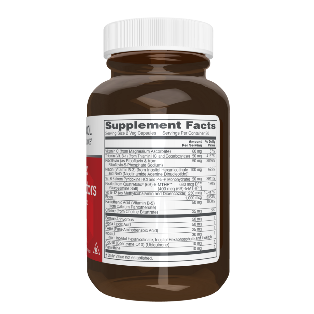 B Complex Neuro Factors, 60 Capsules , Brand_Protocol for Life Balance capsules Form_Capsules Requires Consultation Size_60 Capsules