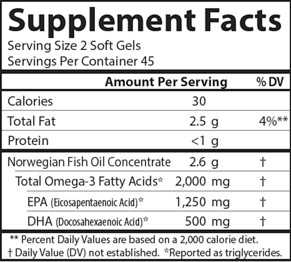 Maximum Omega 2000 (Bonus Bottle), 90 Softgels