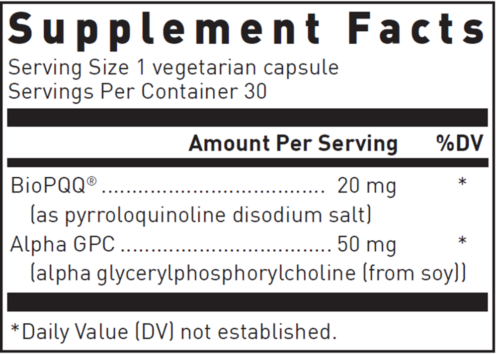 PQQ Plus, 30 Capsules