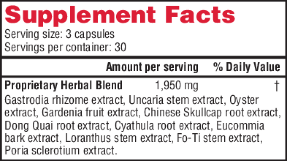 Gastrodia Relieve Wind, 90 Capsules