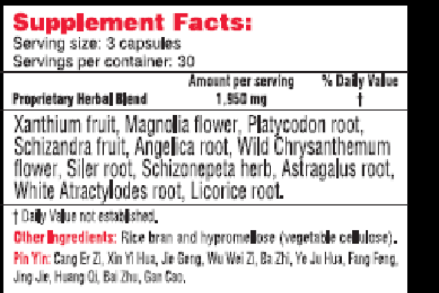 Xanthium Relieve Surface, 90 Capsules