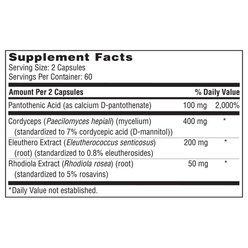 Adrenamin™, 120 Capsules