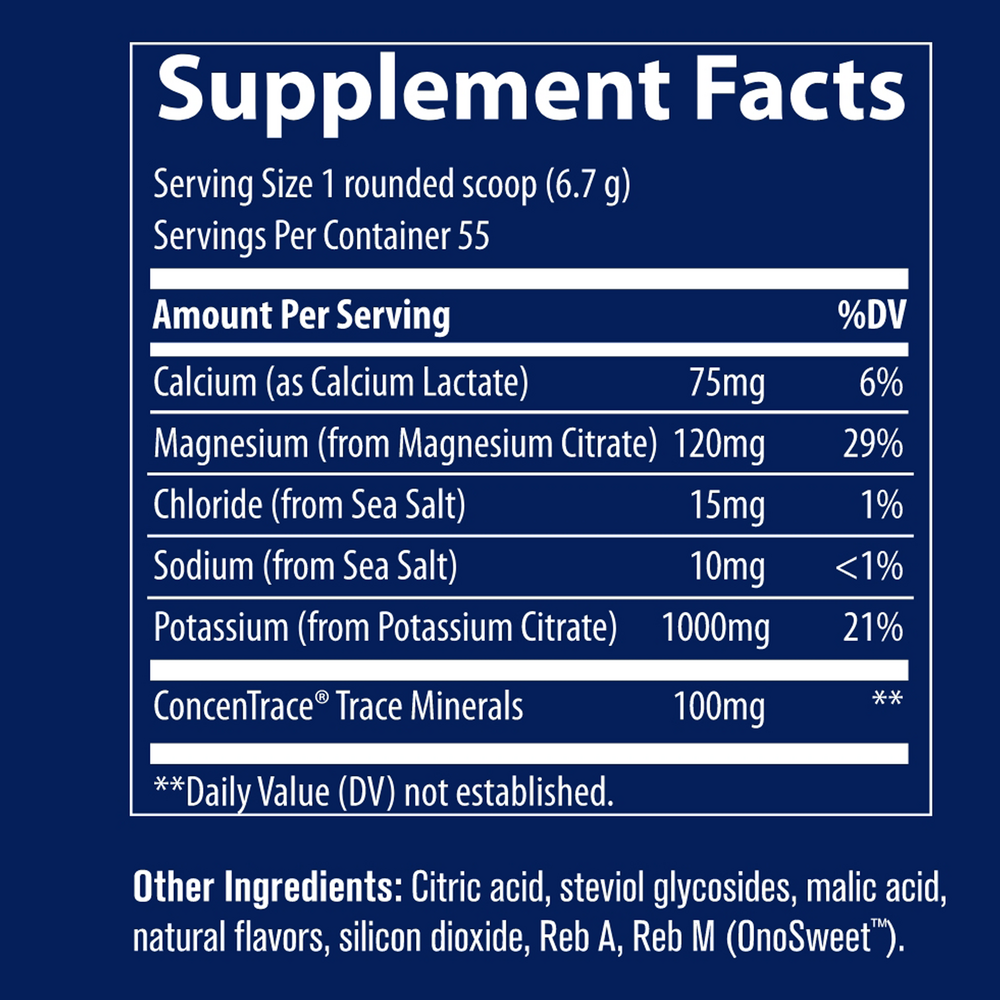 KETO Electrolyte Powder - Lemon Lime, 369 g Powder