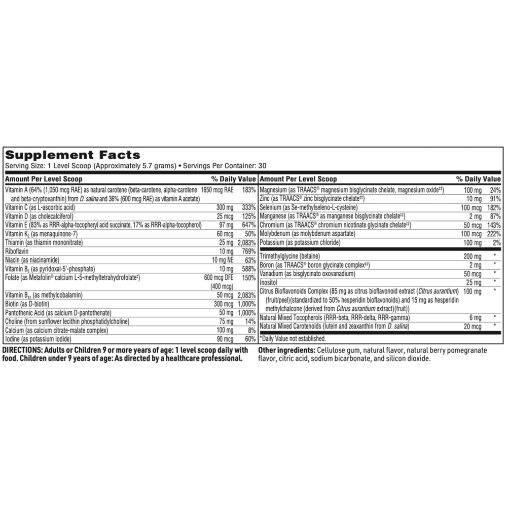 VitaSpectrum® Powder (Berry-Pomegranate), 171 g