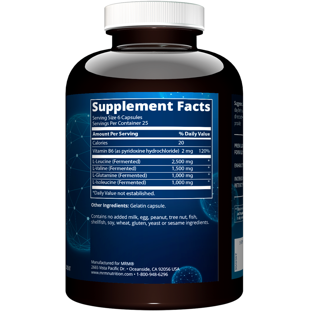 Fermented BCAA + G™ 6000, 150 Capsules