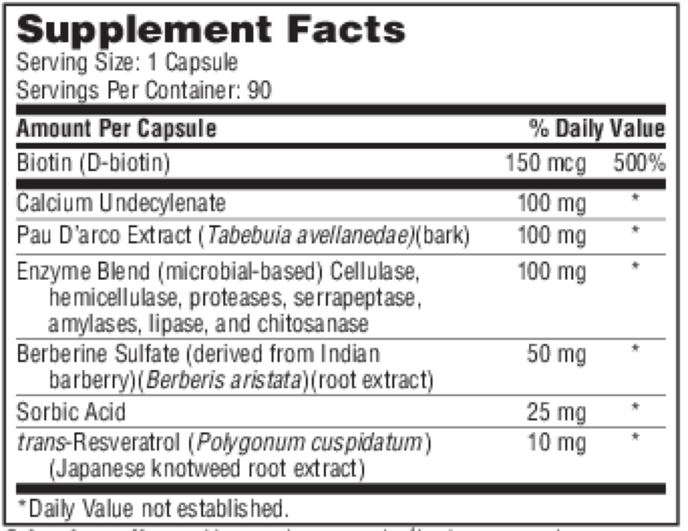 THER-BIOTIC® Candida Complex, 90 Capsules