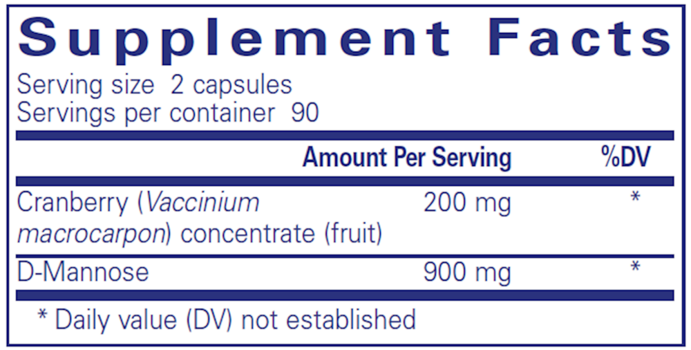 Cranberry/D-Mannose , Pure