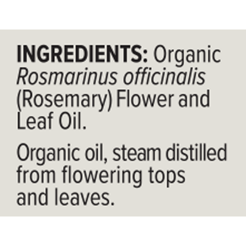 Ola Botanicals® Organic Rosemary Essential Oil, 1 oz