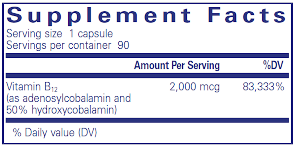 Adenosyl/Hydroxy B12 , Pure