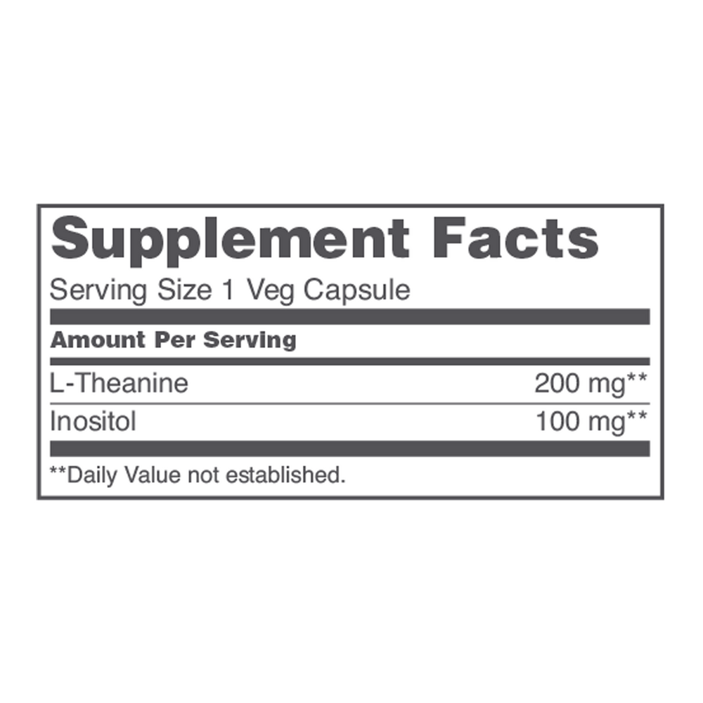 L-Theanine 200mg, 60 Capsules , Brand_Protocol for Life Balance capsules Form_Capsules Requires Consultation Size_60 Capsules