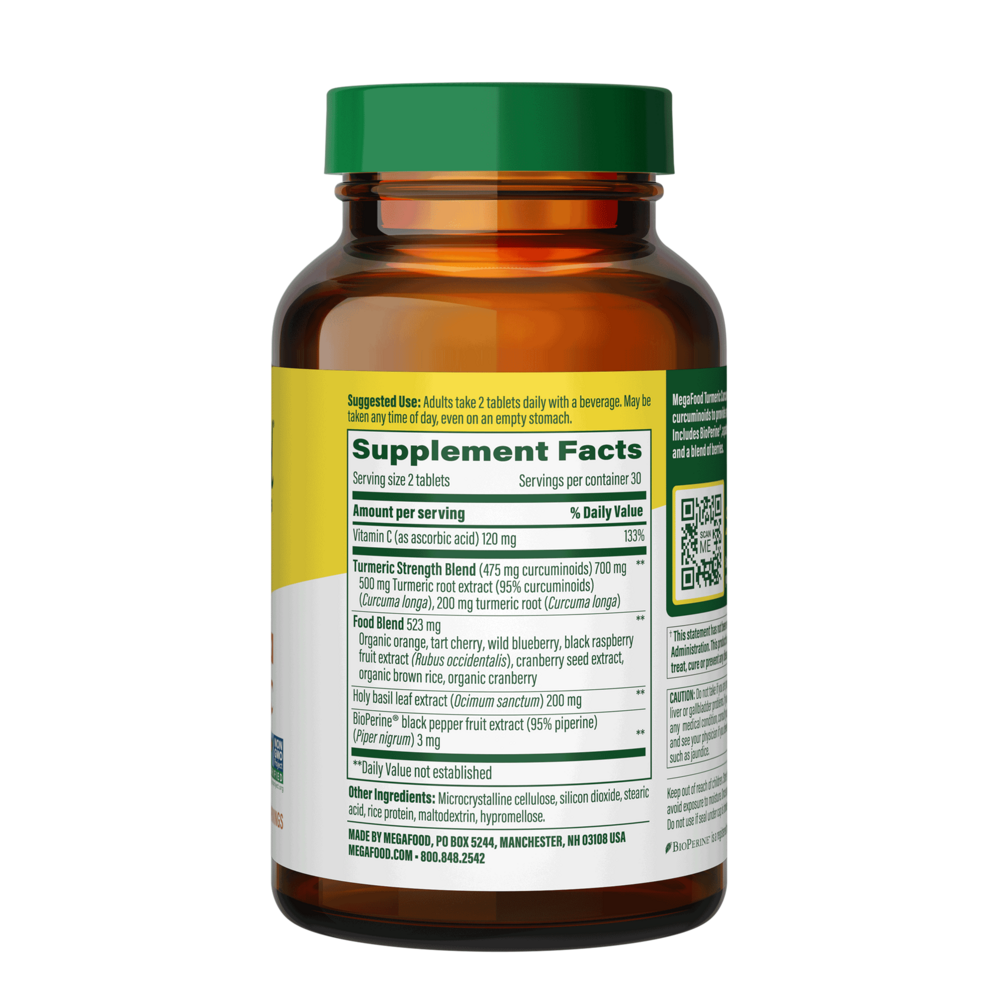 Turmeric Curcumin Extra Strength - Whole Body, 60 Tablets