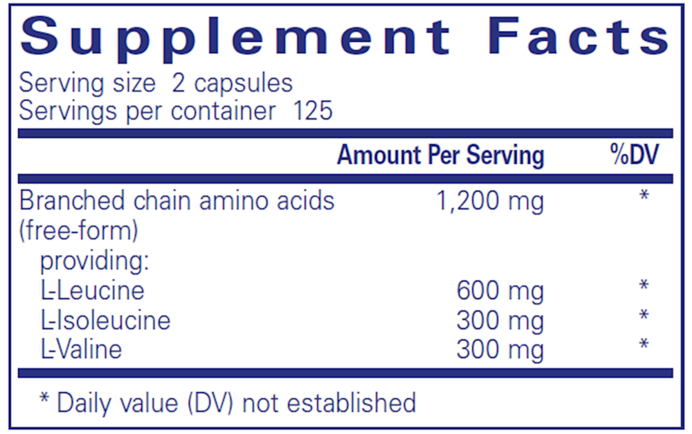 BCAA capsules , Pure