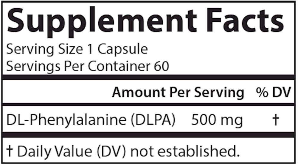 DLPA, 60 Capsules