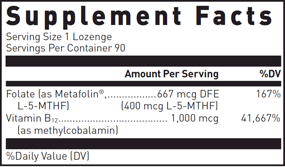 Methyl B12 Plus, 90 Lozenges