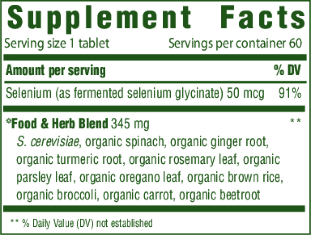 Selenium, 60 Tablets