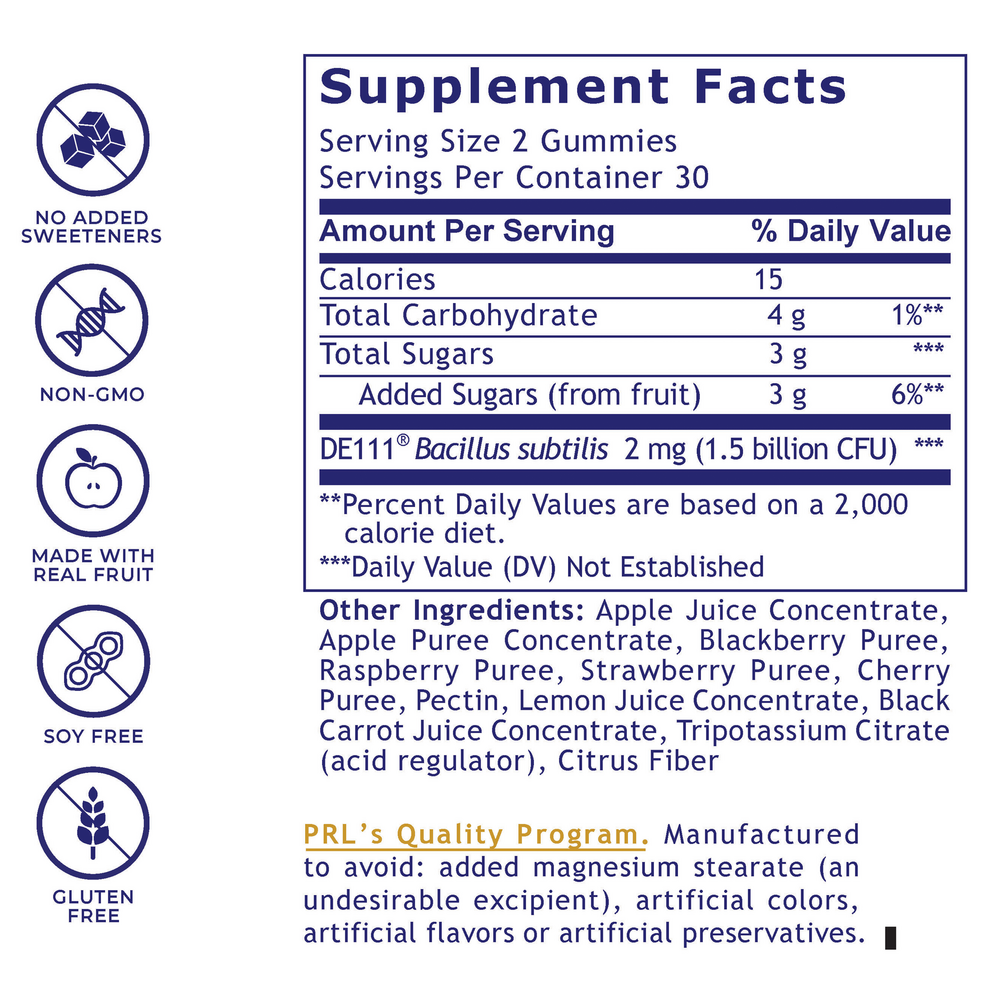 Premier Probiotic Gummies, 60 Gummies , Brand_Premier Research Labs Form_Gummies gummies Requires Consultation Size_60 Gummies